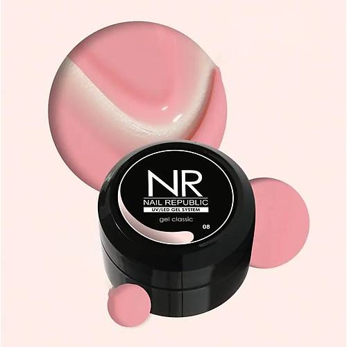Nail Republic Protez Trnak Jeli UV Gel Classic 50Gr. 08