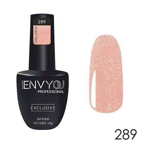 Envy Kalc Oje Exclusive Simli Soluk Pembe Nude 10gr No:289