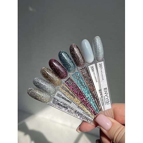 Envy Kalc Oje Exclusive Parlak Simli Gm 10gr No:201