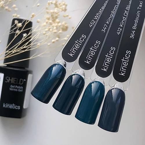 Kinetics Shield Gel Polish Kalc Oje Kind of Blue 412 5ml