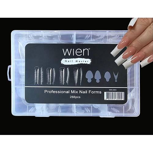 Protez Trnak st Form Jel Polygel Acrygel - Akrijel ve Polijel in st Form ablon 288li WN-003
