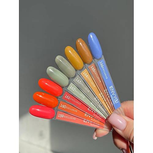 Envy Kalc Oje Exclusive Seri Soluk Mavi 10gr No:166