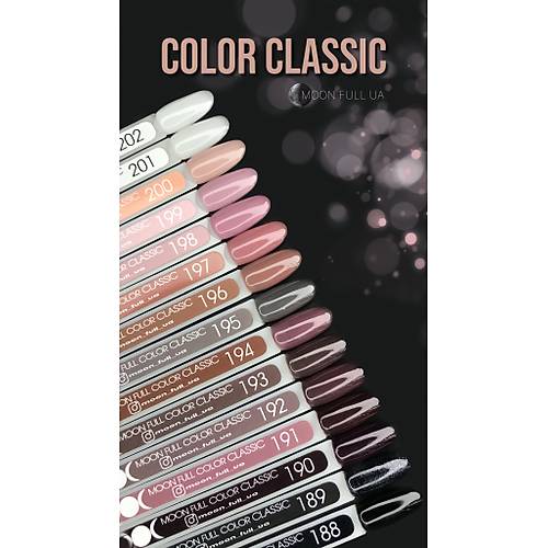 Moon Full Kalc Oje Classic Siyah No:188