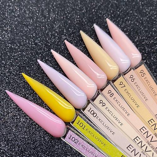 Envy Kalc Oje Exclusive Seri Parltl eker Pembe Nude 10gr No:102