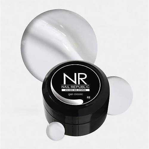 Nail Republic Protez Trnak Jeli UV Gel Classic (Beyaz) 50Gr. 02