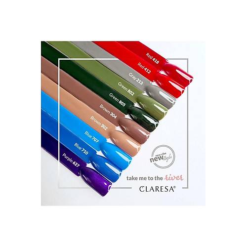 Claresa Kalc Oje Brown Saf Kahverengi 304 5g