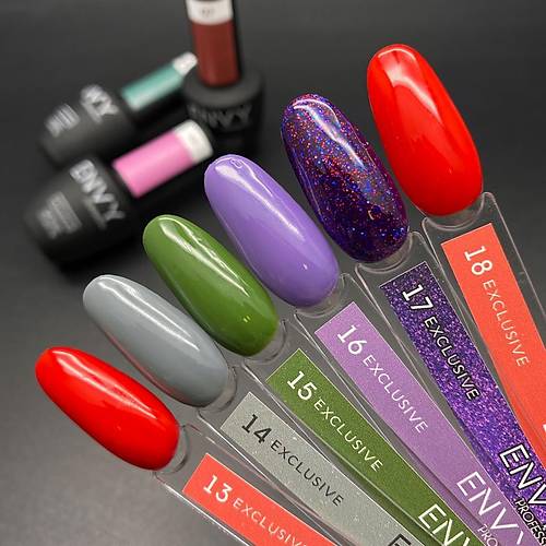 Envy Kalc Oje Exclusive Seri Parlak Krmz No:013