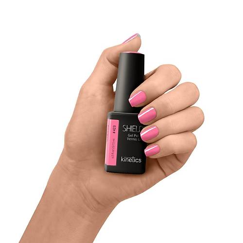 Kinetics Shield Gel Polish Kalc Oje Unfollow Pink 423 15ml