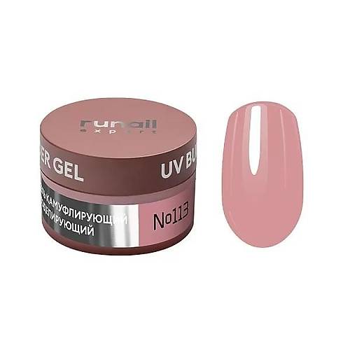 Runail Expert Protez Trnak Jeli UV Gel Nude eftali Pembe 50Gr. 113