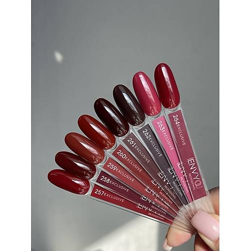 Envy Kalc Oje Exclusive Koyu Meneke Krmz 10gr No:264