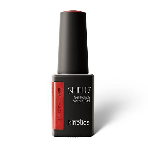 Kinetics Shield Gel Polish Kalc Oje Iron Red 489 15ml