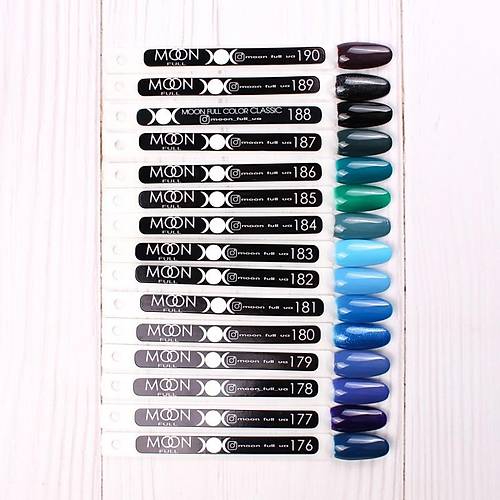 Moon Full Kalc Oje Classic Siyah No:188