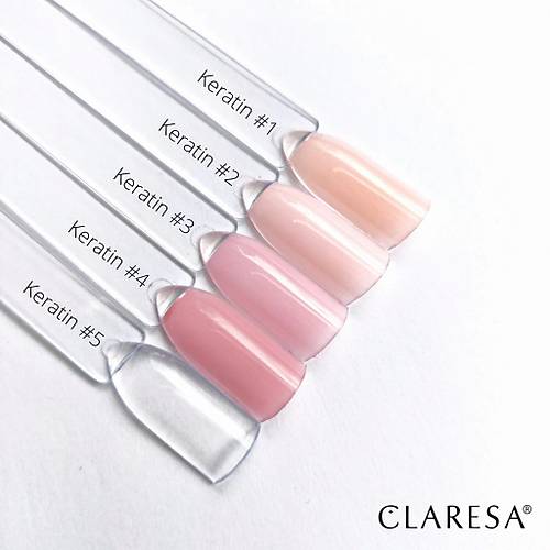 Claresa Keratin 5in1 Renkli Base Coat Nude Serisi 01 - 5g