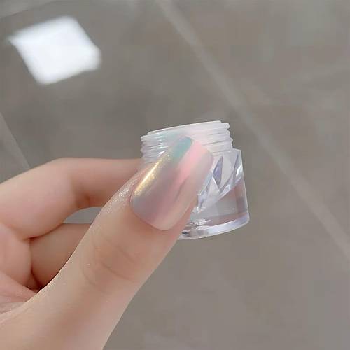 Nail Art Trnak Ssleme nci Tozu Ak Yeil No:6