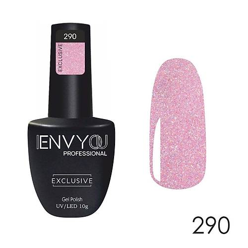 Envy Kalc Oje Exclusive Simli Ak Pembe Nude 10gr No:290