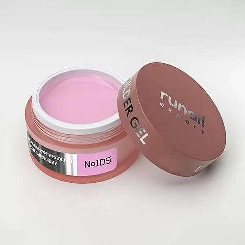Runail Expert Protez Trnak Jeli UV Gel eker Pembe 50Gr. 105