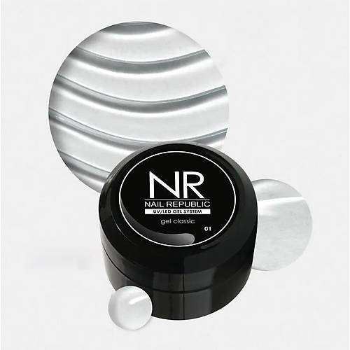 Nail Republic Protez Trnak Jeli UV Gel Classic (effaf) 50Gr. 01