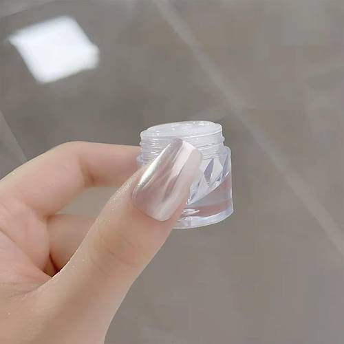 Nail Art Trnak Ssleme nci Tozu Silver No:5