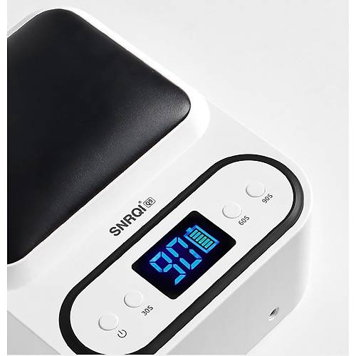 Q9 �arjl� Manik�r T�rnak Kurutucu UV Led Lamba Protez T�rnak Lambas� Beyaz 48W