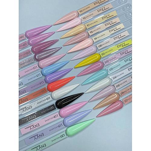 Envy Kalc Oje Exclusive Seri Parltl eker Pembe Nude 10gr No:102