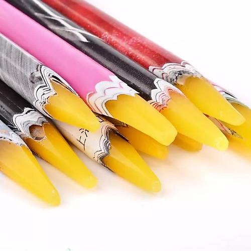 Nail Art Ta Tutucu Mumlu Kalem 2 Adet Wax Pen 