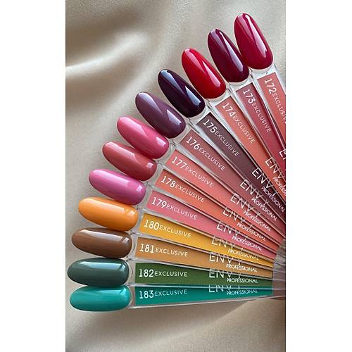 Envy Kalc Oje Exclusive Seri Ak Yeil 10gr No:183
