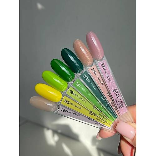 Envy Kalc Oje Exclusive Simli Ak Pembe Nude 10gr No:290