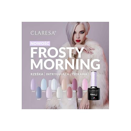 Claresa Kalc Oje Frosty Morning 05 Parlak Ak Gri 5gr