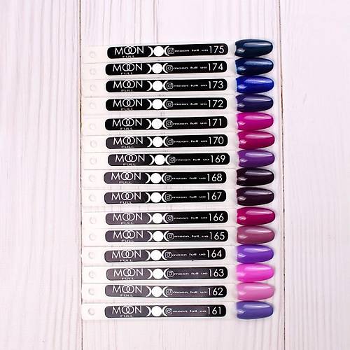 Moon Full Kalc Oje Classic Deep Koyu Mor No:168