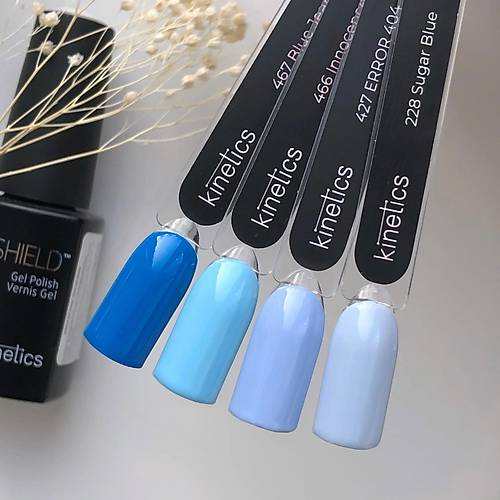 Kinetics Shield Gel Polish Kalc Oje Sugar Blue 228 15ml