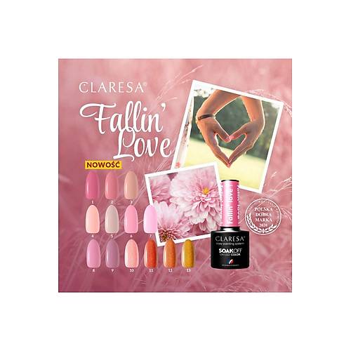 Claresa Kalc Oje Fallin Love Kahve Bej 03 5gr