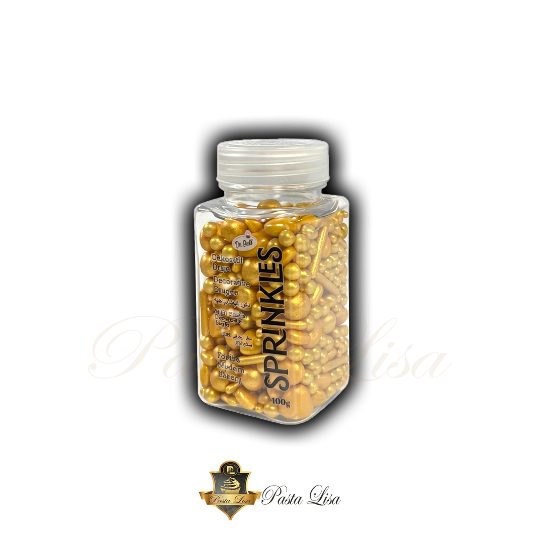 Dr.Gusto Twinkles Şeker 100gr - Altın