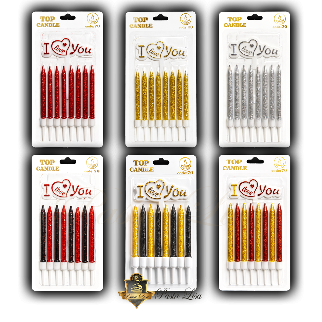 Simli Pasta Mumu - 8'li (7cm)