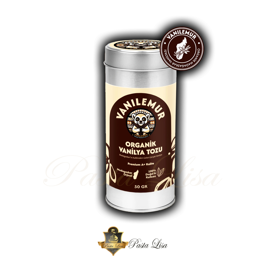 Vanilemur Organik Vanilya Tozu 50gr