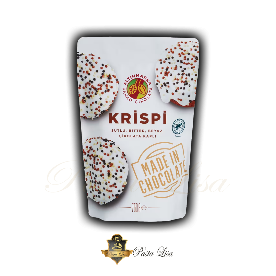 Altınmarka Sütlü, Bitter, Beyaz Çikolata Kaplı Krispi 750 gr