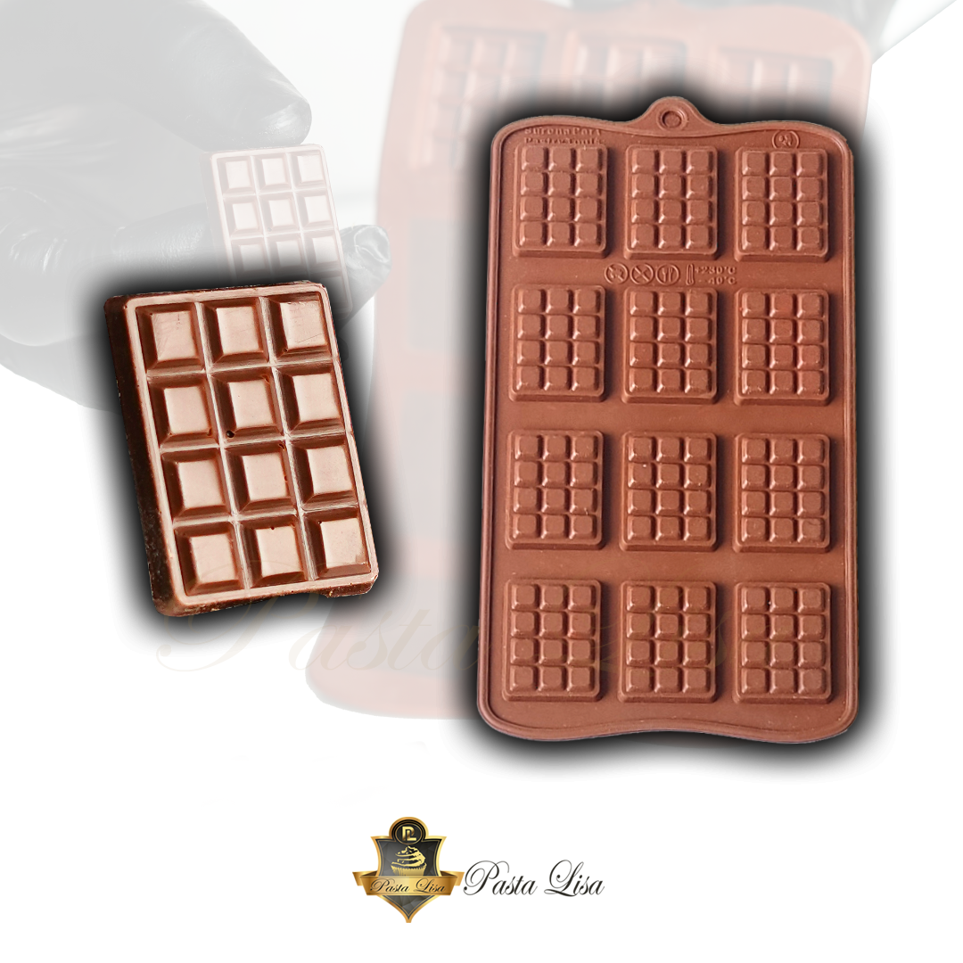 Mini Tablet Silikon Çikolata Kalıbı