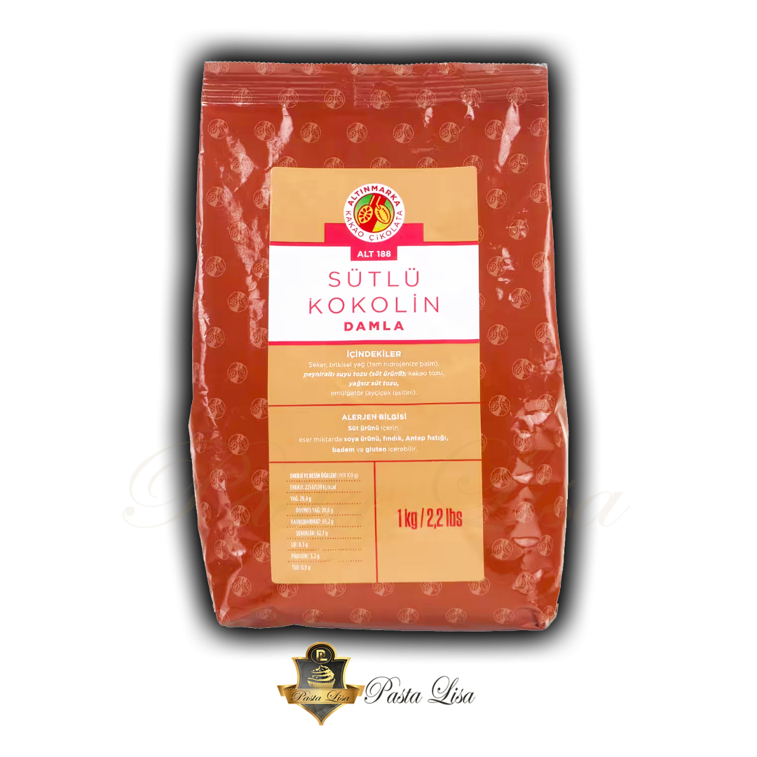Altınmarka Damla Drop Kokolin 1kg - Sütlü