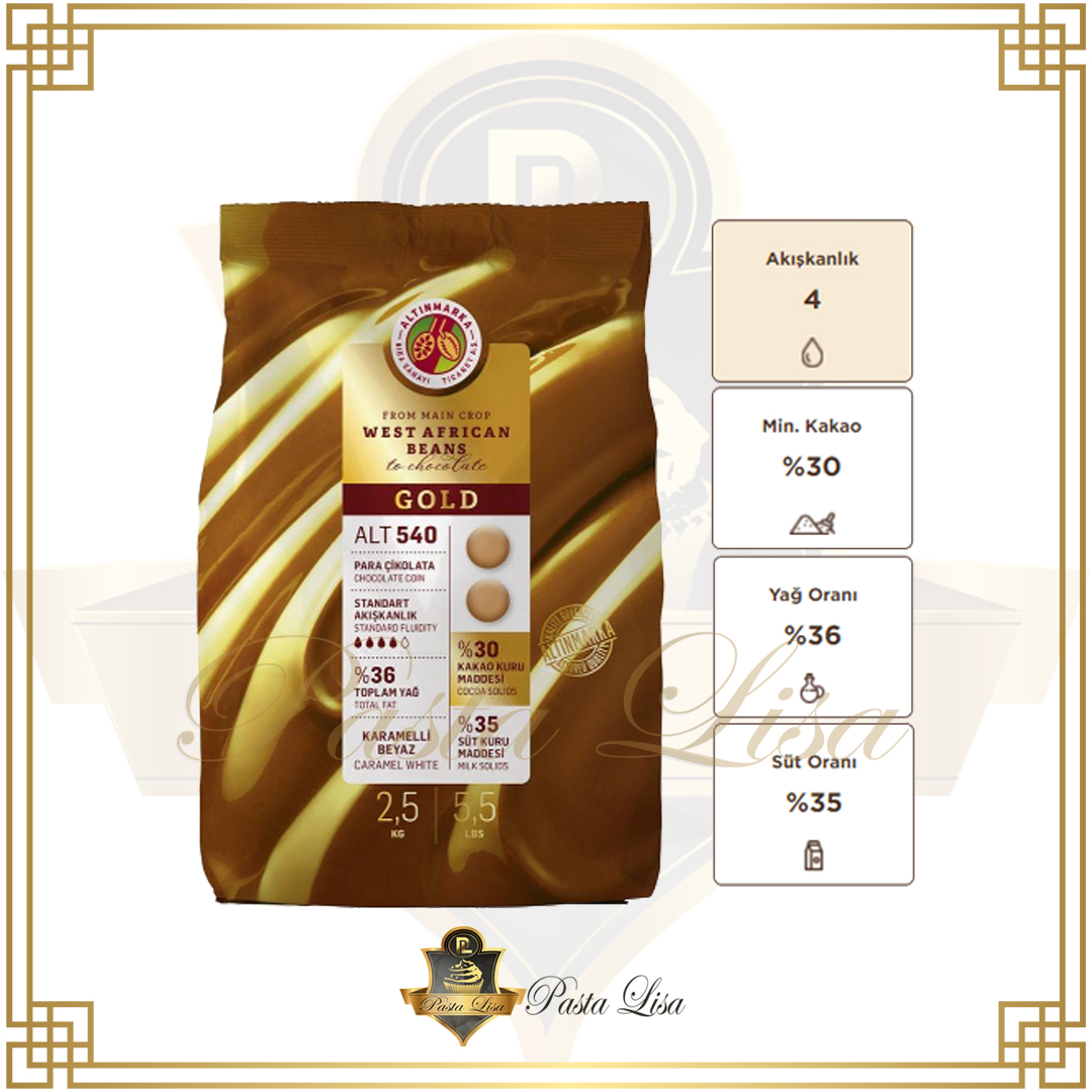 Altınmarka Gold/Karamel Pul Çikolata 2,5kg 199,90 TL Güvenli Alışveriş