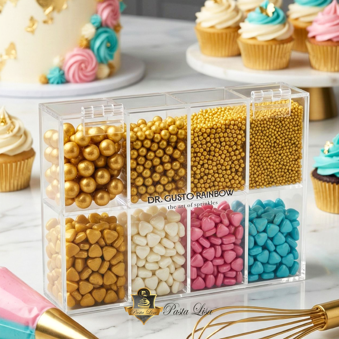 Dr.Gusto Rainbow Sprinkles 340g - Set 13