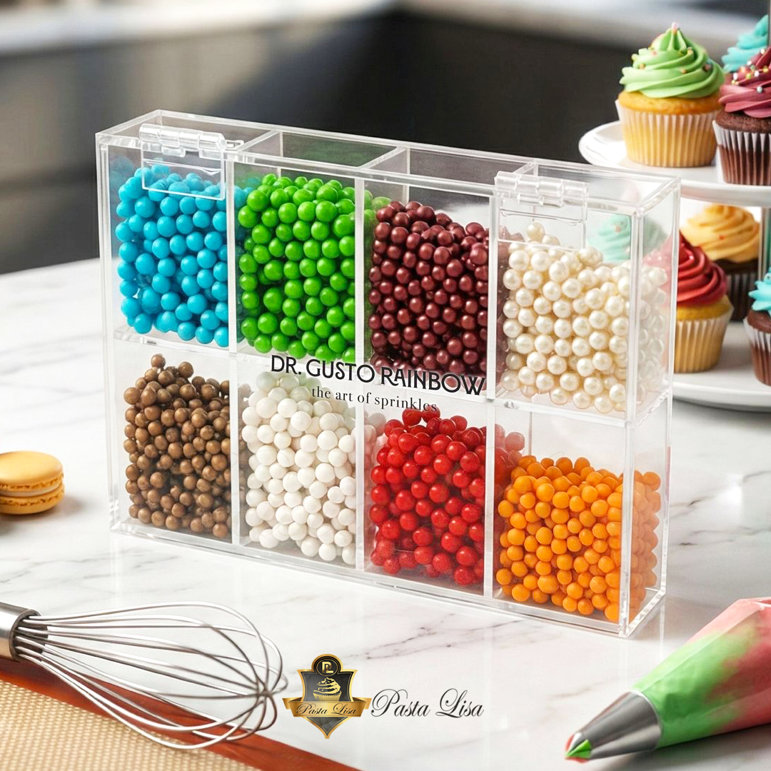 Dr.Gusto Rainbow Sprinkles 340g - Set 06