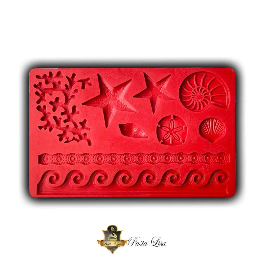 Deniz Temalı Set Silikon Kalıbı