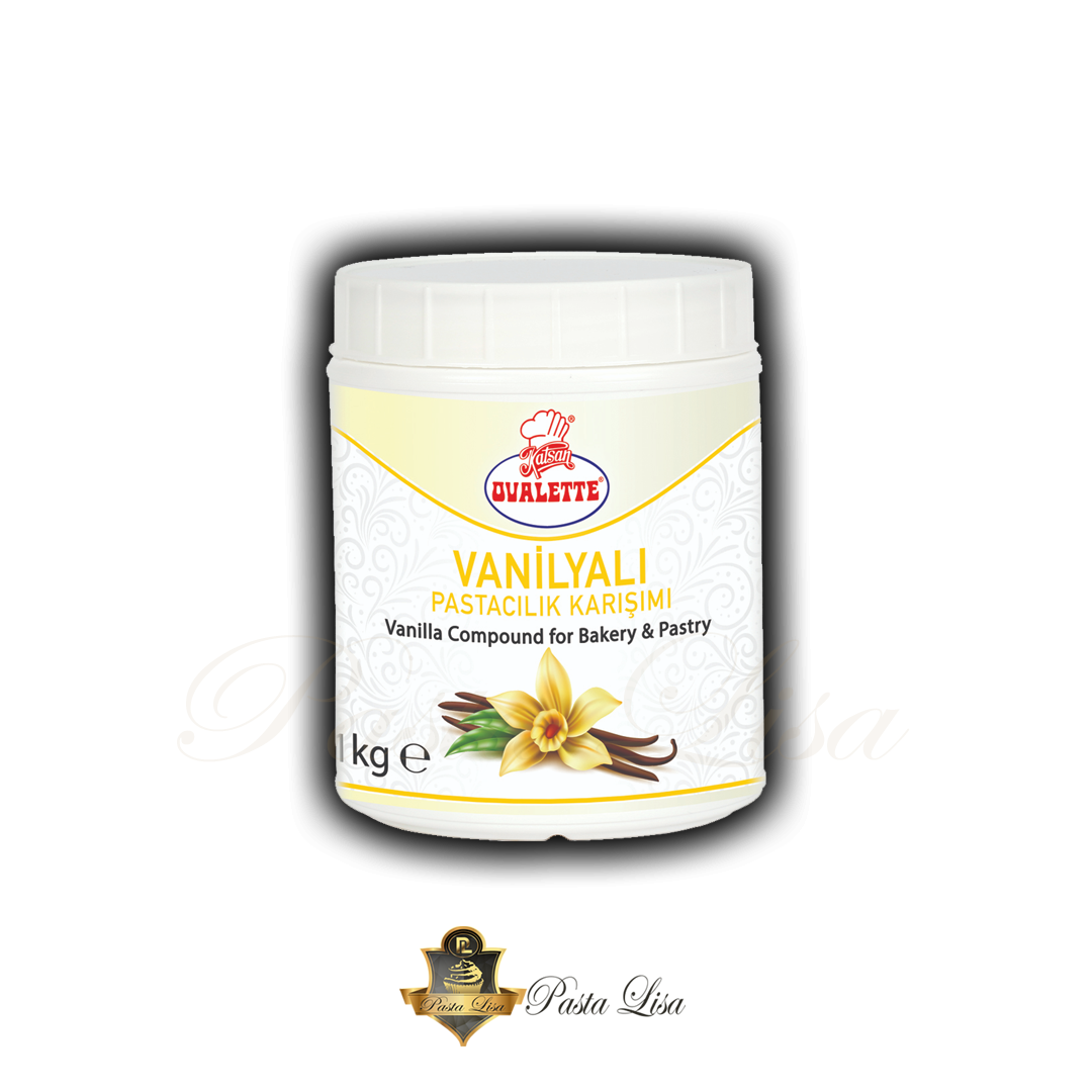 Ovalette Pastacılık Karışımı Sos 1kg - Vanilyalı