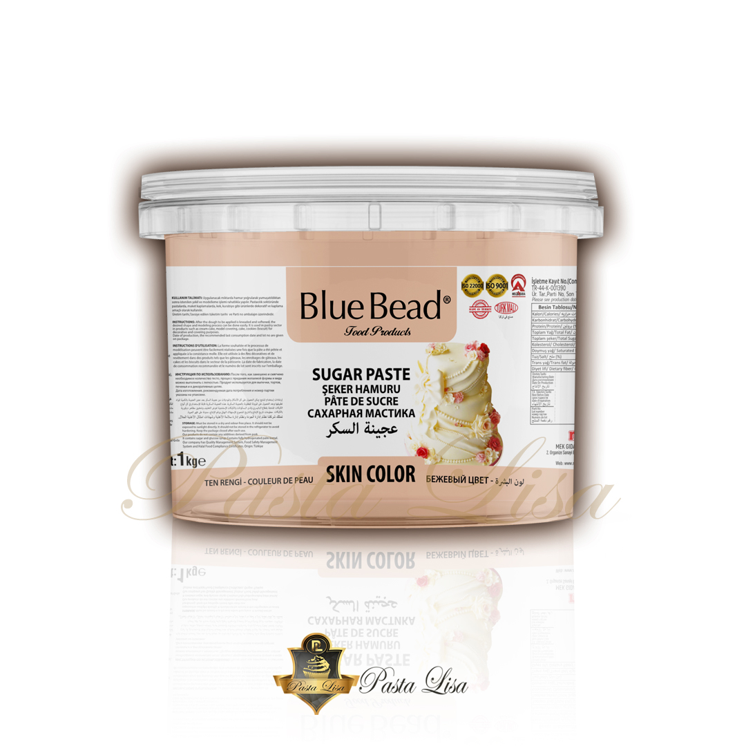 Blue Bead Şeker Hamuru 1kg - Ten