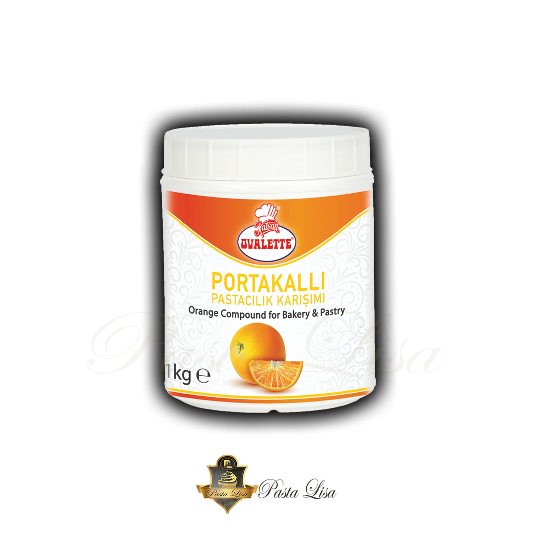 Ovalette Pastacılık Karışımı Sos 1kg - Portakallı