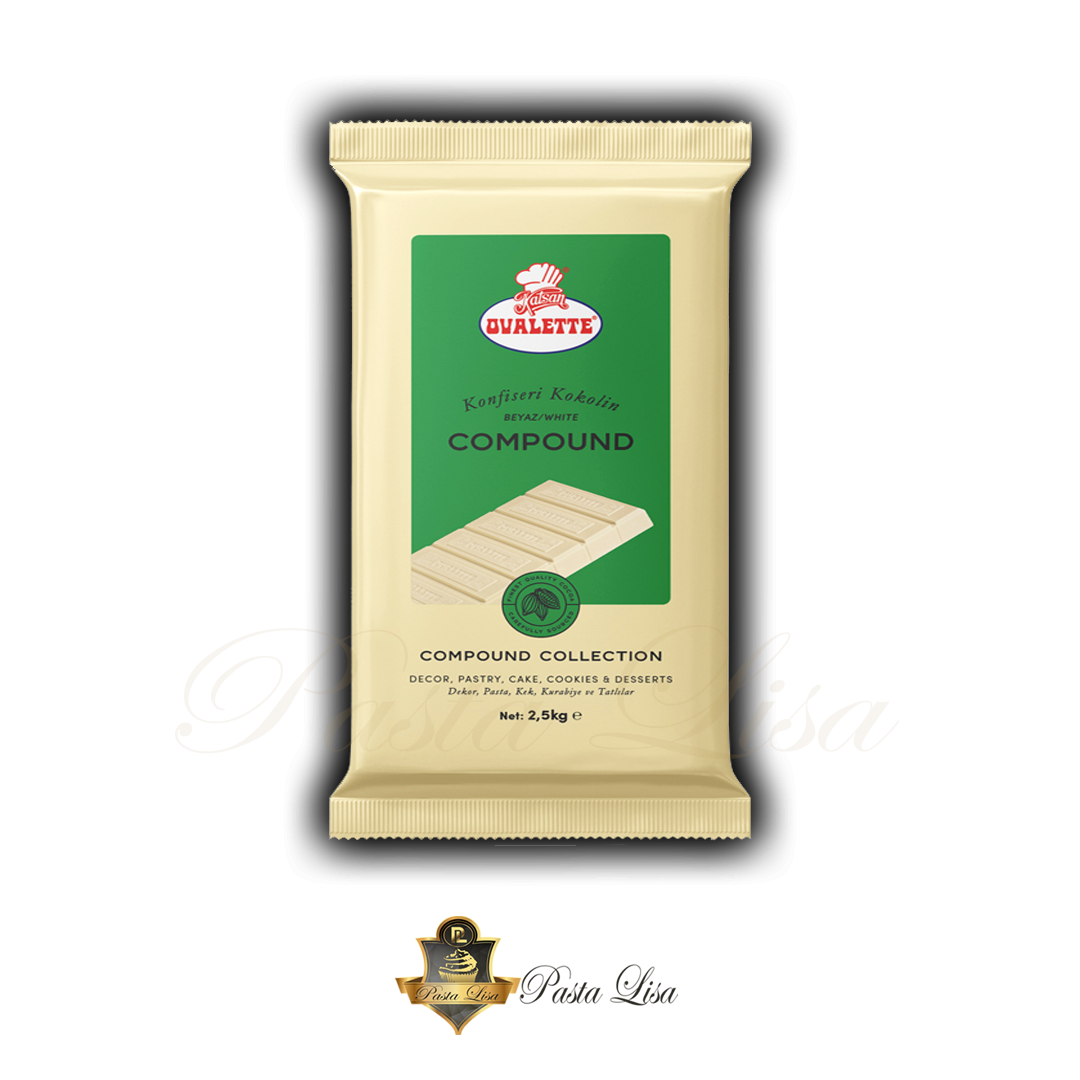 Ovalette Beyaz/Fildişi Konfiseri (Kokolin) 2,5kg