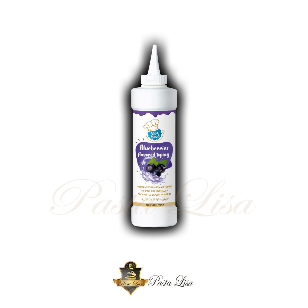 Blue Bead Topping/Dondurma Sosu 300g - Yaban Mersini