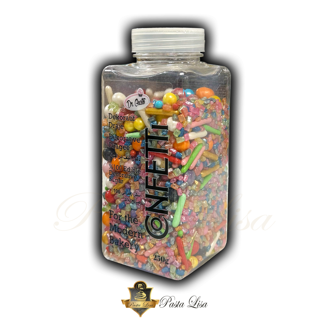 Dr.Gusto Konfeti Şeker 250gr - Mix