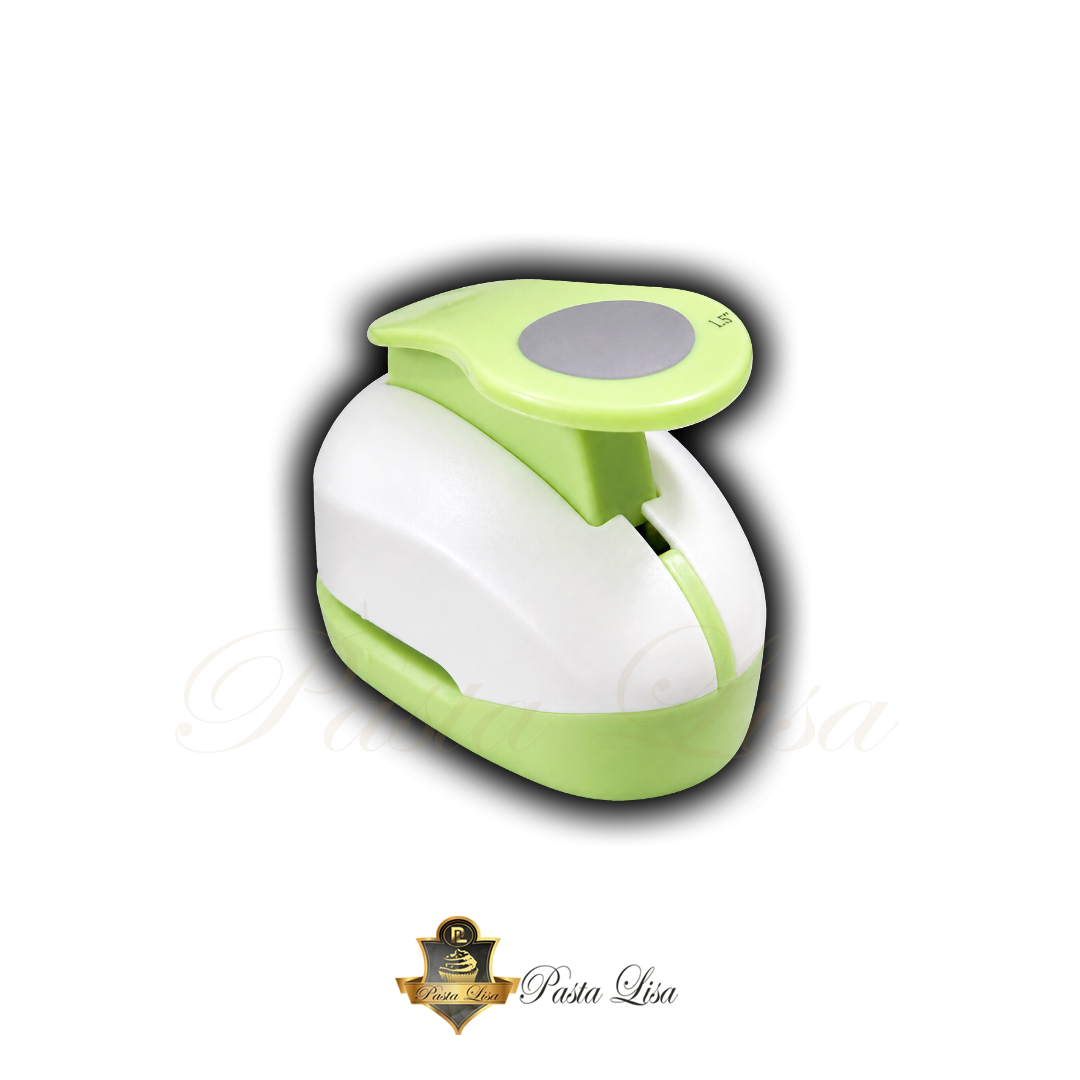 Eva Yenilebilir Kağıt Yuvarlak Şekil Kesici Delgeç (Wafer Paper Punch) 3.81 cm