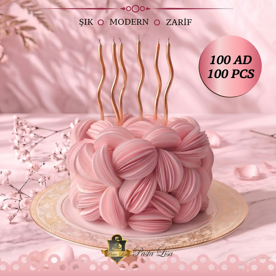 Dr.Gusto Soft Pembe Yenilebilir Modelleme Kağıdı (100 Adet)