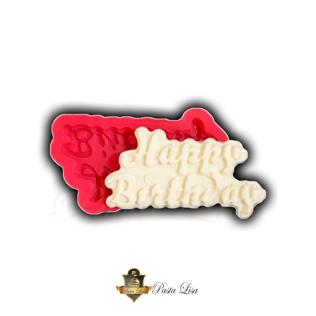 Happy Bırthday Silikon Kalıbı